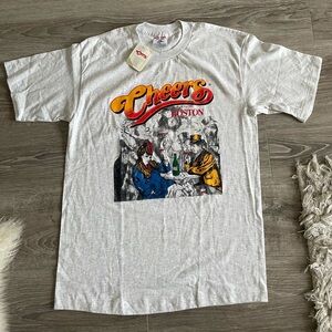 NWT 90s Vintage Cheers Boston Bar T Shirt - Size L